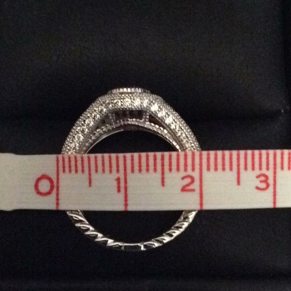 Ruby Cocktail Ring Size 5 - Picture 6 of 8